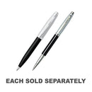 100 Glossy Black/Chrome/Nickel Plated Pen-1