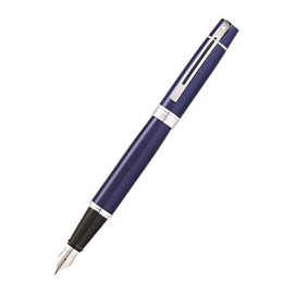 300 Blue Lacquer/Chrome Plated Pen - 0