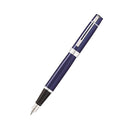 300 Blue Lacquer/Chrome Plated Pen-5