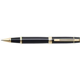 300 Glossy Black/Gold Trim Pen - 0