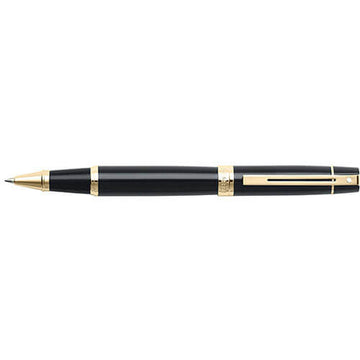 300 Glossy Black/Gold Trim Pen - 0