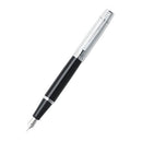 300 Glossy Black/Chrome Cap/Chrome Plated Pen-3