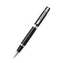 300 Glossy Black/Chrome Plated Pen-6
