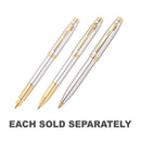 100 Chrome/Gold Trim Plated Pen
