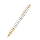 100 Chrome/Gold Trim Plated Pen