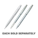 100 Brushed Chrome/Nickel Plated Pen-1