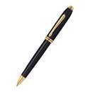 Townsend 23CT Gold Plated Black Lacquer Pen-2