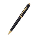 Townsend 23CT Gold Plated Black Lacquer Pen-4