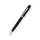 Townsend 23CT Gold Plated Black Lacquer Pen-5