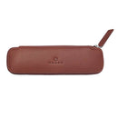 Cross Leather Double Zip Close Pen Pouch-6
