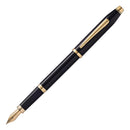 Cross Century II 23ct Fine Fountain Pen (Black Lacquer)-1