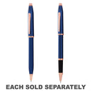 Century ll Translucent Blue & Rose Gold Pen-1