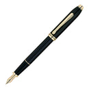 Cross Townsend 23ct Fine Point Fountain Pen (Black Lacquer)-1
