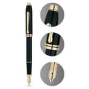Cross Townsend 23ct Fine Point Fountain Pen (Black Lacquer)