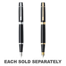 Sheaffer 300 Fine Fountain Pen (Glossy Black)-1
