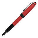 Cross Bailey Fountain Pen w/ Black Nib (Matte Red)-6