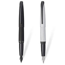 Cross ATX Brushed Etched Diamond Fine Fountain Pen-3