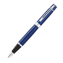 Sheaffer 300 Fine Fountain Pen w/ Chrome Trim (Blue Lacquer)-1