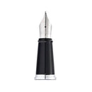 Sheaffer 300 Fine Fountain Pen w/ Chrome Trim (Blue Lacquer)-2