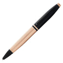 Cross Calais Brushed Rose Gold and Black Pen-4