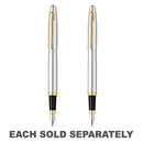 Sheaffer VFM Chrome Fountain Pen with Gold Tone-1