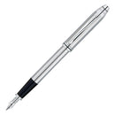 Townsend Lustrous Chrome Fine Fountain Pen w/ S/Steel Nib-1