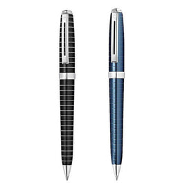 Prelude Ballpoint Pen with Engraved Lines - 0