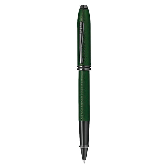 Townsend Green MicroKnurl and HP Black Pen