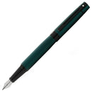 Sheaffer 300 Fountain Pen w/ Black Trim (Matte Green)-4