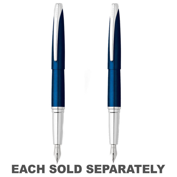 Cross ATX Fountain Pen (Translucent Blue)