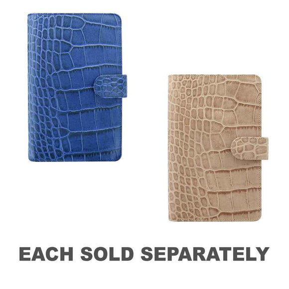 Filofax Classic Personal Compact Croc Organiser