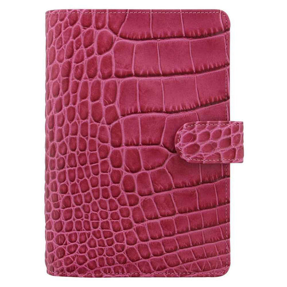 Filofax Classic Personal Croc-Pattern Organiser