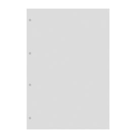 Filofax A4 Transparent Flyleaf with Tab