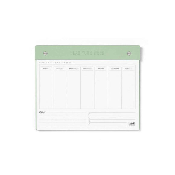 Letts Conscious Undated Weekly Notepad