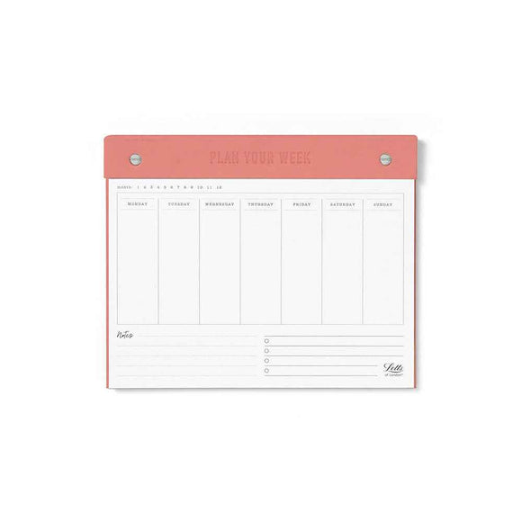 Letts Conscious Undated Weekly Notepad