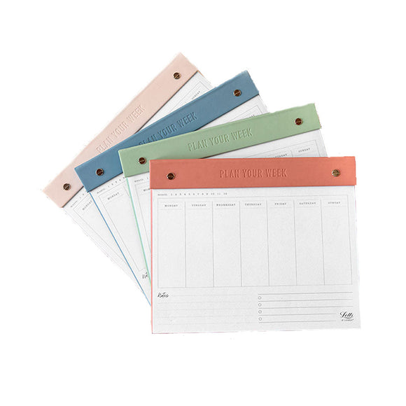 Letts Conscious Undated Weekly Notepad