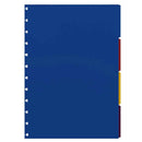 Filofax Notebook Colour Index 4pk