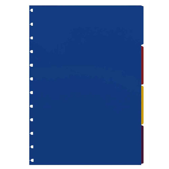 Filofax Notebook Colour Index 4pk