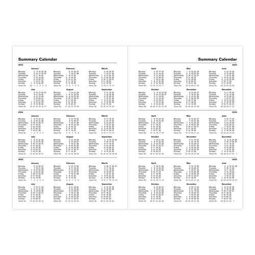 Letts 2024 Standard A5 Day to Page Diary (Blue)