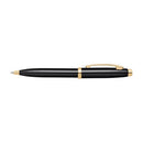 Sheaffer 100 Ballpoint Pen (Glossy Black/Gold)-2
