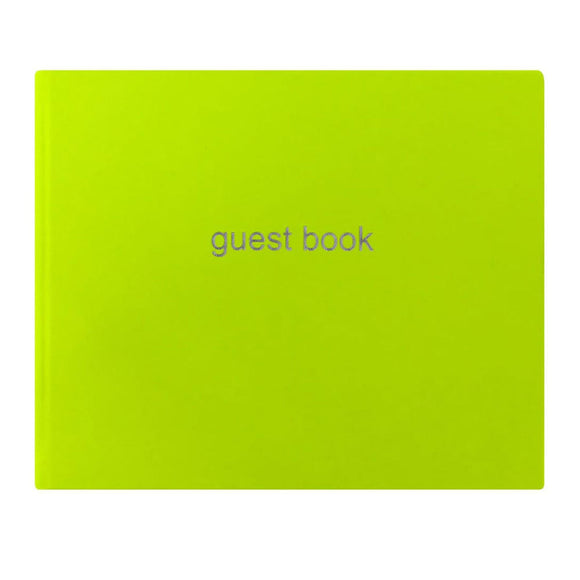 Letts Dazzle Quarto Lined Landscape Guest Book