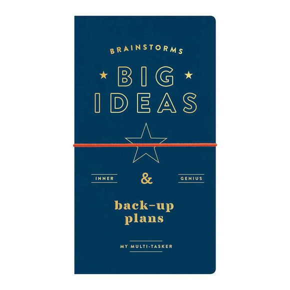 Brainstorms Big Ideas and Back-up Plans Multi-tasker Journal