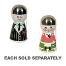 Boy with Hat Small Canister and Spoon