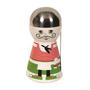 Boy with Hat Small Canister and Spoon