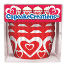 Standard Sweetheart Cupcake Cups 80pk