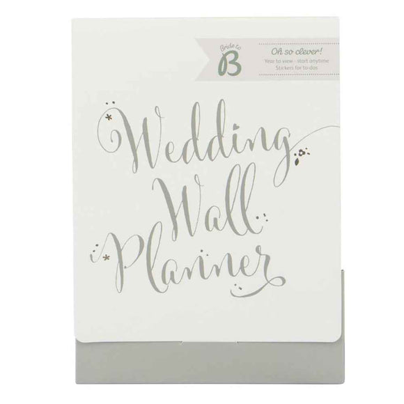 Bride to B Wall Planner