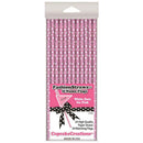 Cupcake White-Dotted Straws 19cm 24pk