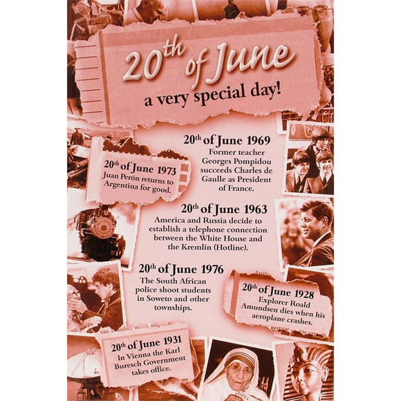 June Chronicle Card