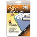 Erasable File Labels