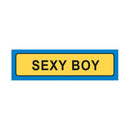 Sexy Person License Plate Keyring